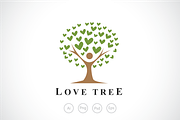 Lovely People Tree Logo Template