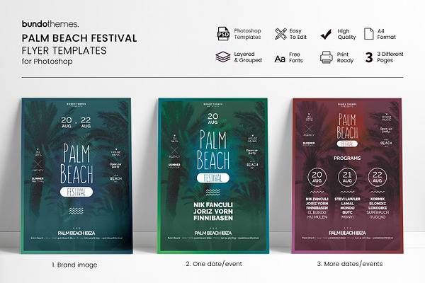 Palm Beach Festival Flyer