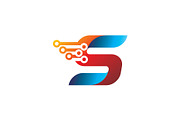 S Letter Logo Template