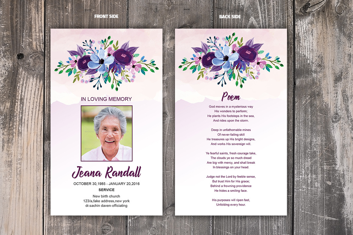 Funeral Prayer Card Template  Creative Daddy With Prayer Card Template For Word