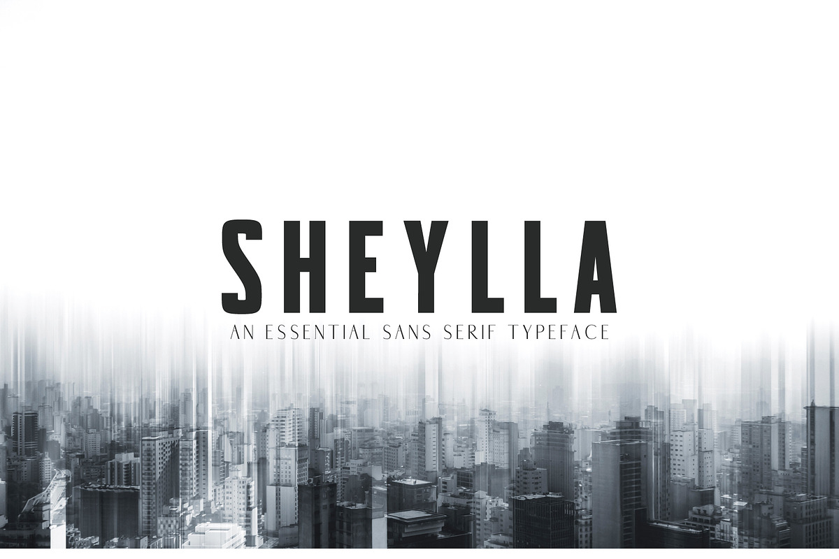 Sheylla Sans Serif Typeface in Sans-Serif Fonts - product preview 8