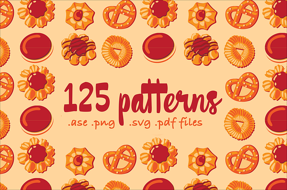 Cookies Vector cliparts bundle in Objects - product preview 2