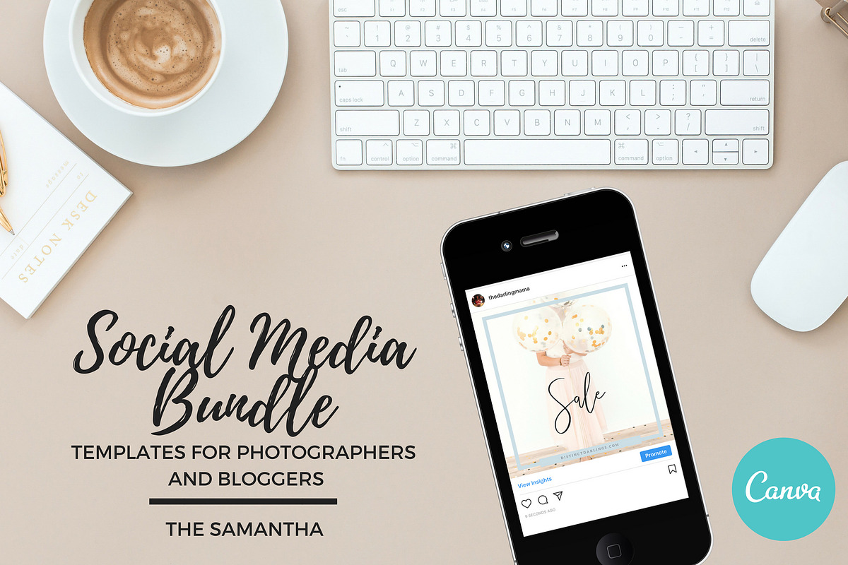 Social Media Bundle Canva in Instagram Templates - product preview 8