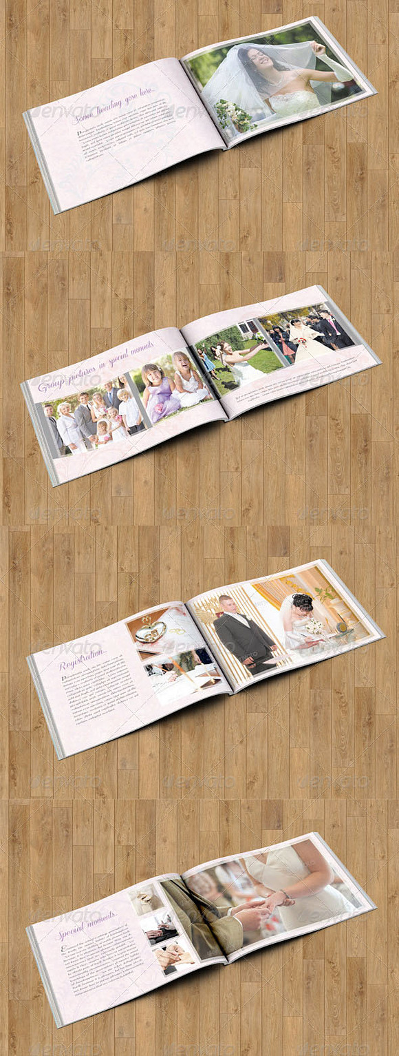 Wedding photography magazine-V102 in Brochure Templates - product preview 1