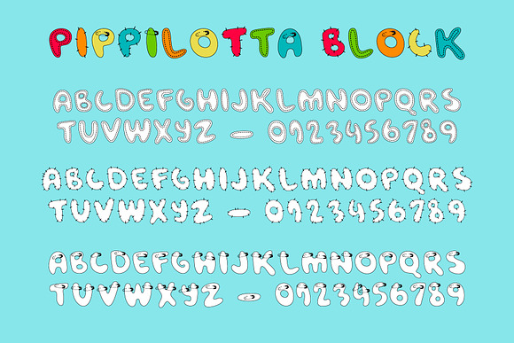 Pippilotta duo font in Display Fonts - product preview 5