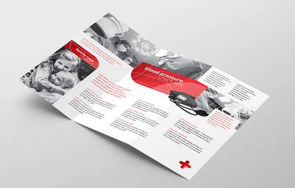 Medical Trifold Brochure Template in Brochure Templates - product preview 1