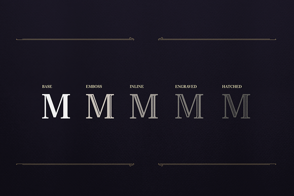 Monstice Family Fonts + EXTRAS in Serif Fonts - product preview 1