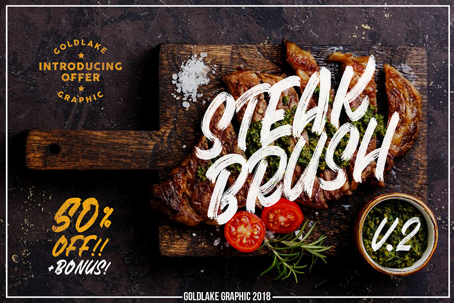 GL Steak Brush V.2 in Sans-Serif Fonts - product preview 8