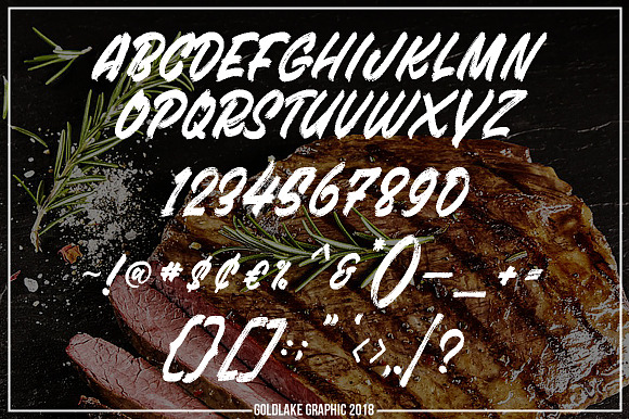 GL Steak Brush V.2 in Sans-Serif Fonts - product preview 1