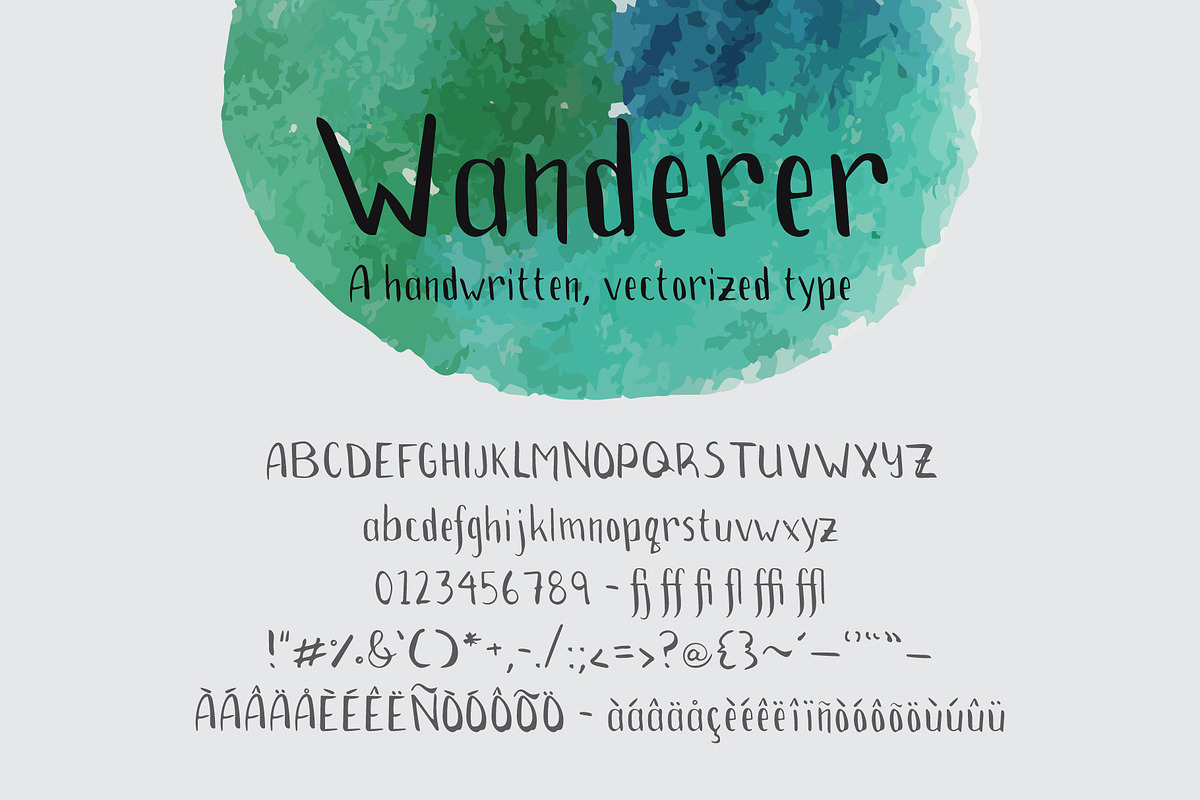 Wanderer in Fonts - product preview 8
