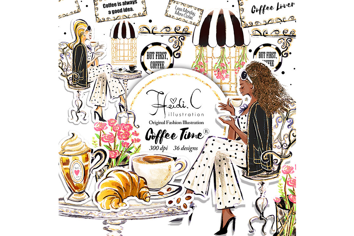 Coffee Time in Illustrations - product preview 8