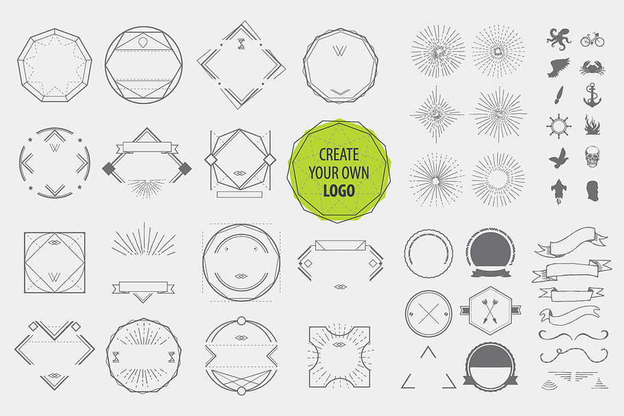 Create your own logo (Illustrator) in Logo Templates - product preview 8