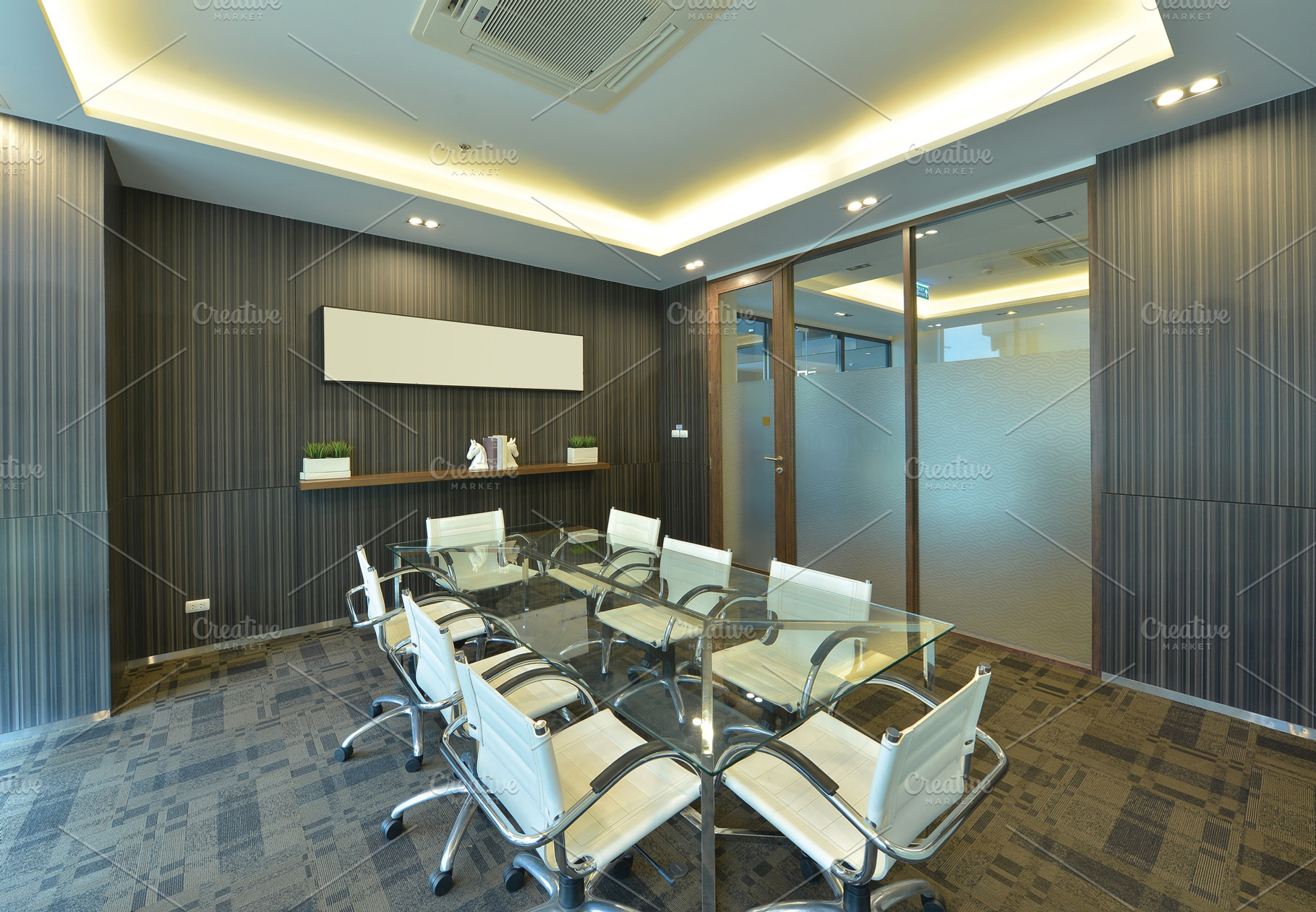 Luxury Modern Meeting Room Interior And Decoration Interior