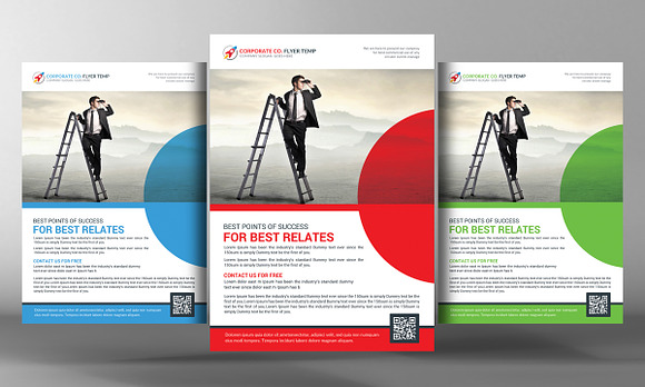 5 Corporate Agency Flyers Ads Bundle in Flyer Templates - product preview 2