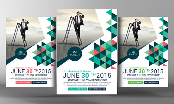 5 Corporate Agency Flyers Ads Bundle in Flyer Templates - product preview 3
