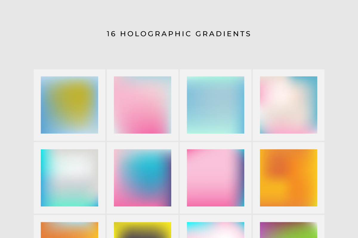 Holographic Gradients in Textures - product preview 8