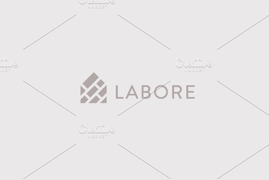 House brick creative logotype. Abstract home vector logo. in Logo Templates - product preview 8
