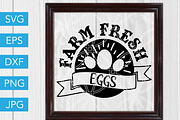 Farm Fresh Eggs SVG Farm SVG