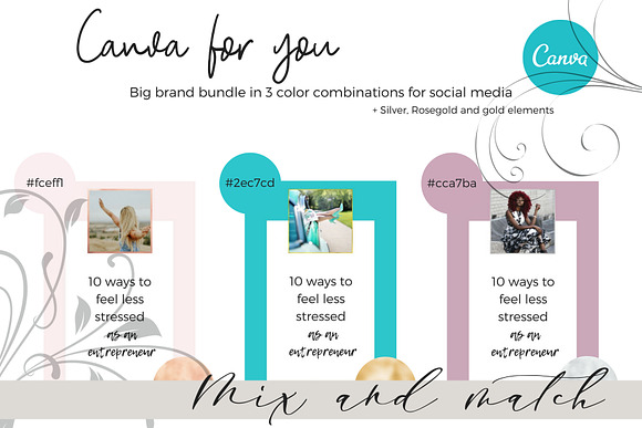 CFY - Big Brand Bundle in Instagram Templates - product preview 4