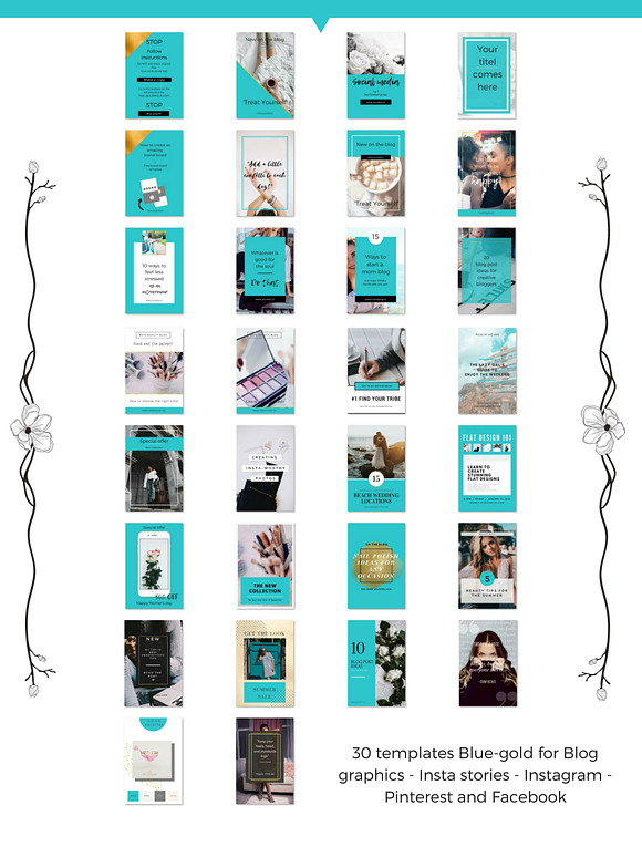 CFY - Big Brand Bundle in Instagram Templates - product preview 8