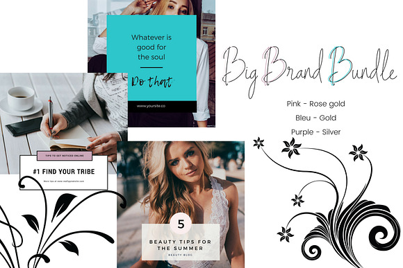 CFY - Big Brand Bundle in Instagram Templates - product preview 10