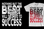 Football Success Quote Tshirt Design