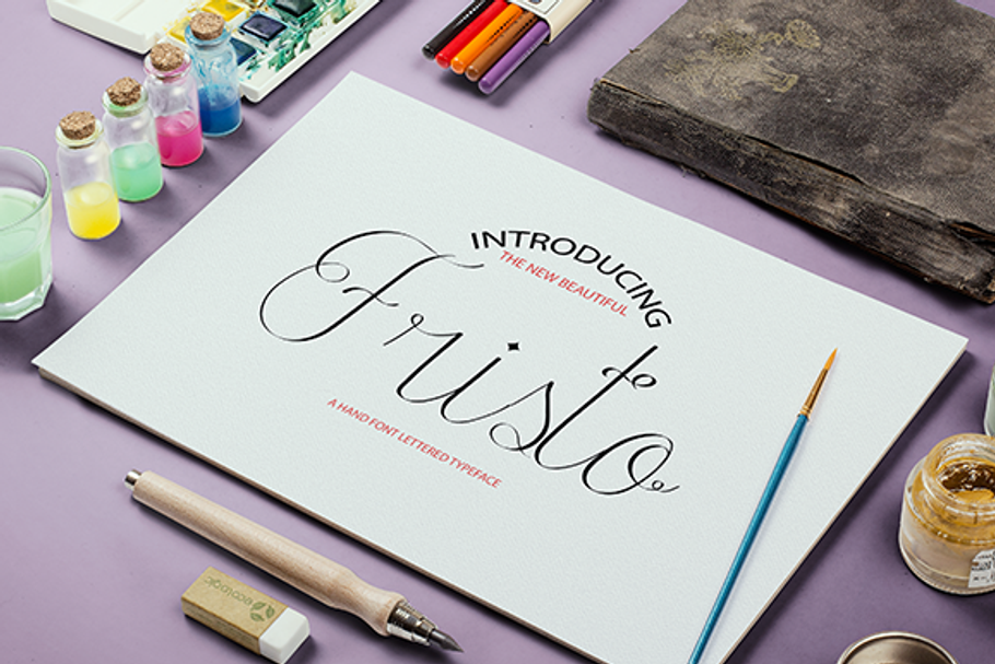 Fristo Script (50% Off) in Script Fonts - product preview 8