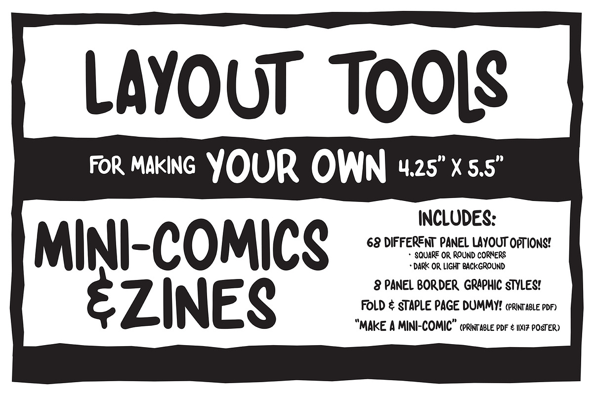 Mini-Comic & Zine Making Toolkit in Add-Ons - product preview 8