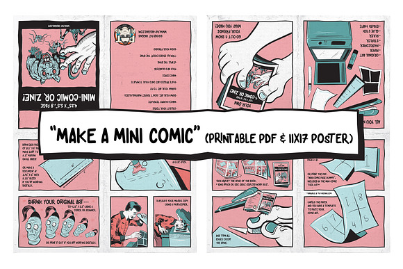 Mini-Comic & Zine Making Toolkit in Add-Ons - product preview 6
