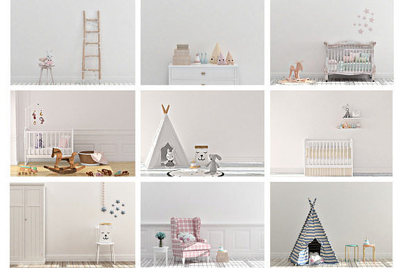 Kids Room Images Bundle - set of 27 in Product Mockups - product preview 3