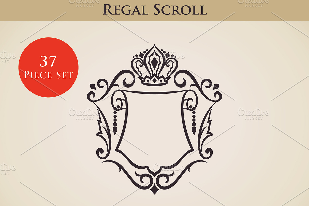 Regal Scroll in Illustrations - product preview 8