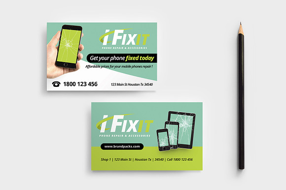 Phone Repair Shop Templates Pack in Flyer Templates - product preview 6