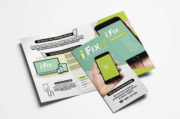 Phone Repair Shop Templates Pack in Flyer Templates - product preview 9