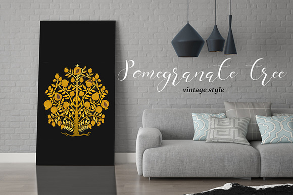 Pomegranate Tree in Objects - product preview 7