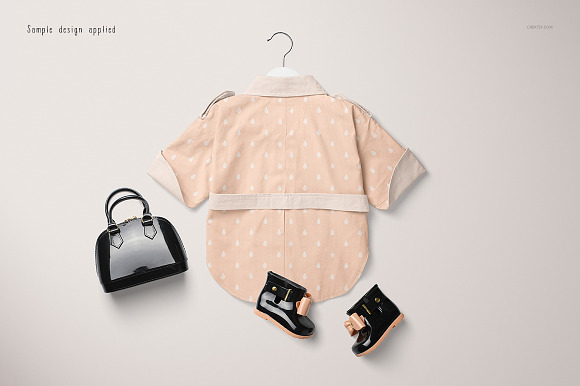 Baby Coat Mockup Set in Product Mockups - product preview 4