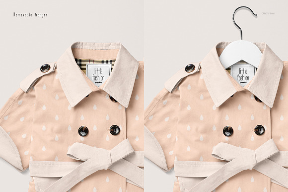 Baby Coat Mockup Set in Product Mockups - product preview 5