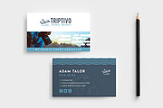 Travel Company Business Card Design