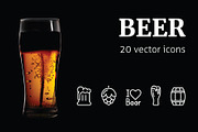 BEER - vector icons