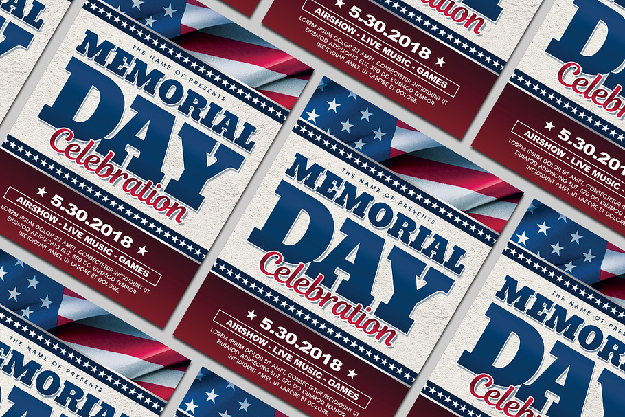 Memorial Day Flyer in Flyer Templates - product preview 8