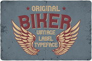 Biker typeface