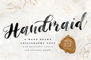 Handmaid SVG + Solid Font