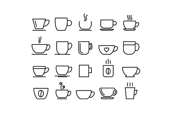 400+ outline FOOD ICONS in Food Icons - product preview 5