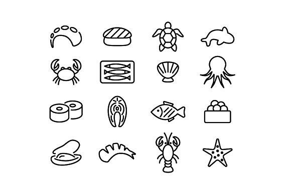 400+ outline FOOD ICONS in Food Icons - product preview 8
