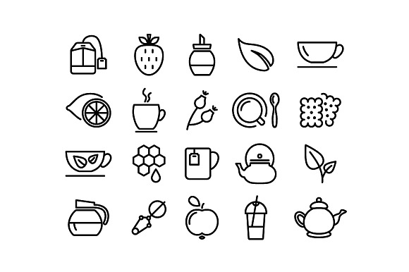 400+ outline FOOD ICONS in Food Icons - product preview 10