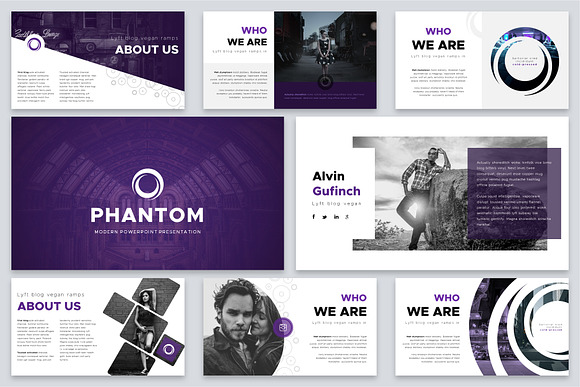 Phantom Modern PowerPoint Template in PowerPoint Templates - product preview 1
