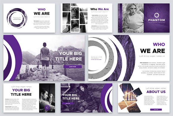 Phantom Modern PowerPoint Template in PowerPoint Templates - product preview 2