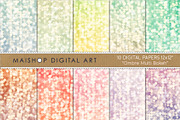 Digital Paper - Ombre Multi Bokeh
