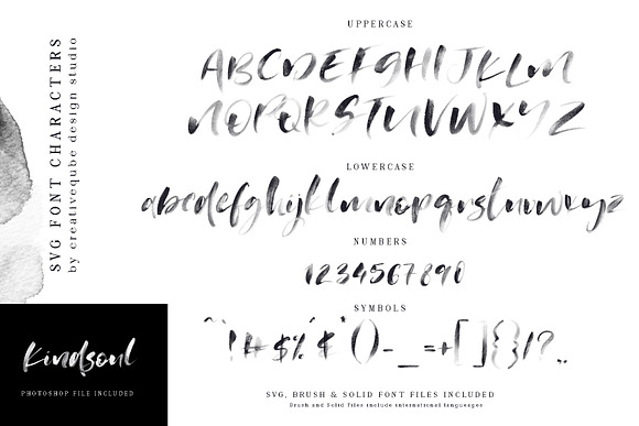 KindSoul SVG Script & Serif Font Duo in Script Fonts - product preview 9