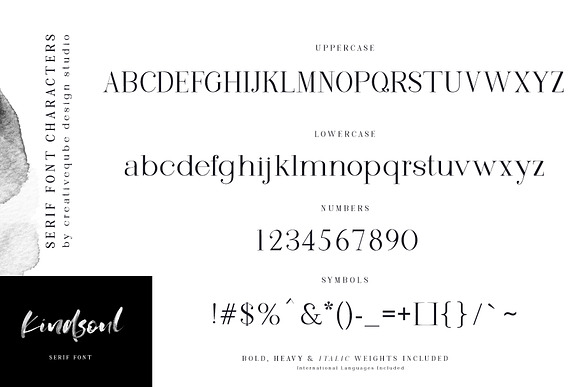 KindSoul SVG Script & Serif Font Duo in Script Fonts - product preview 10