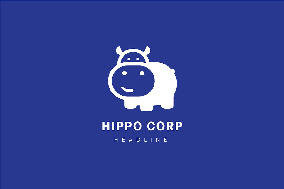 Hippo corp logo. in Logo Templates - product preview 8